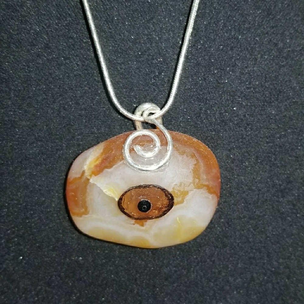 Agate necklace